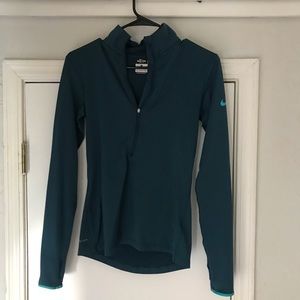 nike pro dry fit pull over